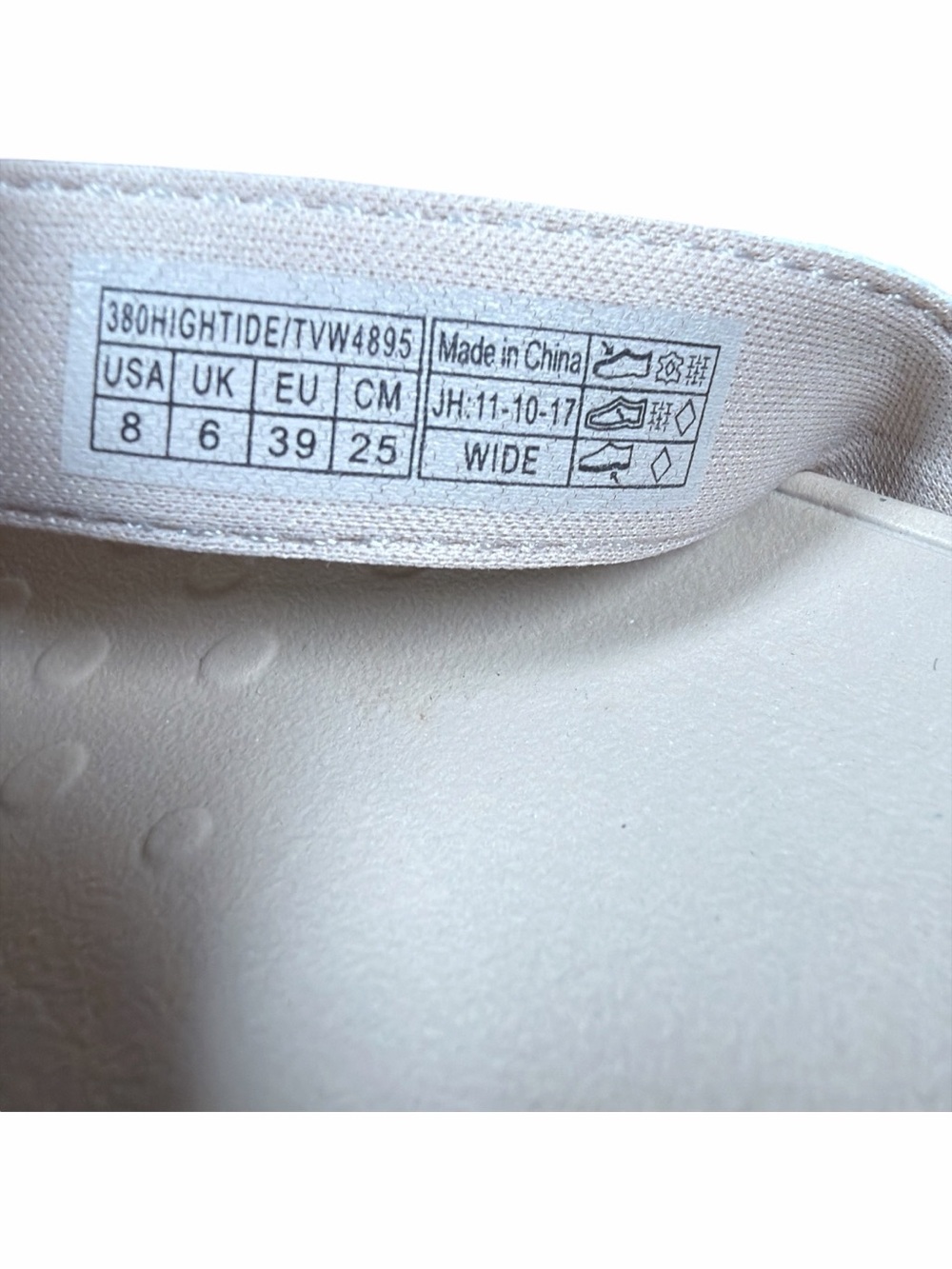 Vionic-Pacific/Sunrise High Tide in Cream Women’s Size 8 Wide Sandal Summer - Picture 5 of 8